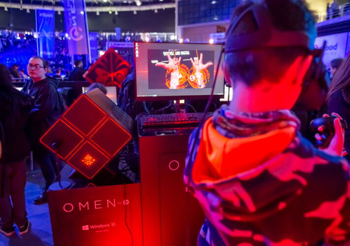 Immersed into Gameathlon experience with OMEN by HP